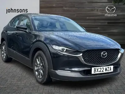 Gebraucht Mazda CX-30 120 PS (88 kW) 2022 Schwarz SUV