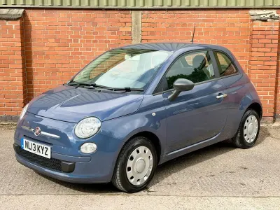 Used Fiat 500 Pop 69 HP (50 kW) 2013 Blue Hatchback