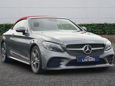Grey Used 2019 Mercedes C220 AMG Line Premium Cabriolet | £18,990 (Good price)