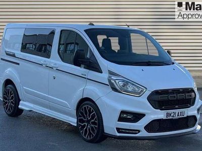 used Ford Transit Custom 2.0 EcoBlue 185ps Low Roof D/Cab Sport Van Auto