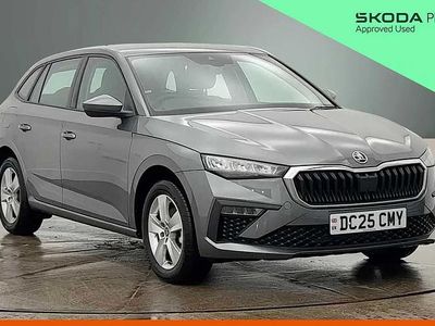 Used Skoda Scala SE 113 HP (83 kW) 2025 Graphite grey metallic Hatchback