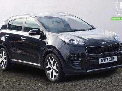 Used Kia Sportage GT-Line 141 HP (103 kW) 2017 Black SUV