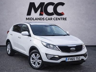 Used Kia Sportage 114 HP (83 kW) 2016 White SUV
