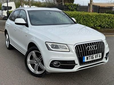 Used Audi Q5 S-line plus 190 HP (139 kW) 2016 White SUV