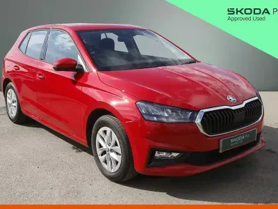 Used Skoda Fabia Comfort 94 HP (69 kW) 2024 Velvet red metallic Hatchback