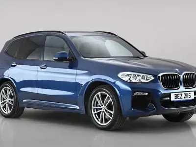 Used BMW X3 M Sport 265 HP (194 kW) 2018 Blue SUV
