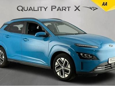 Blue Used 2022 Hyundai Kona Premium SUV | £9,714 (Fair price)
