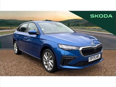 Blue New 2025 Skoda Scala SE L Hatchback | £20,589 (Good price)