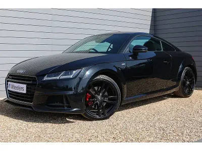Used Audi TT S-Line 230 HP (169 kW) 2018 Black Coupe