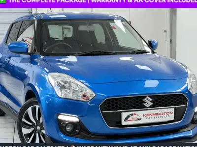 Used Suzuki Swift 90 HP (66 kW) 2019 Blue Hatchback