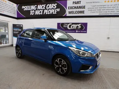 Usado MG MG3 Exclusive 106 CV (77 kW) 2019 Azul Utilitario