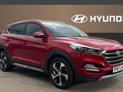 Used Hyundai Tucson Edition 177 HP (130 kW) 2017 Red SUV