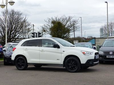 used Mitsubishi ASX 1.8 [116] Black ClearTec 5dr 4WD ++ 9 SERVICES / SAT NAV / LEATHER ++ Hatchback