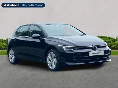 Used VW Golf VIII Style 150 HP (110 kW) 2025 Black Hatchback