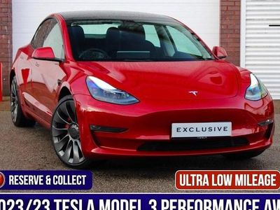 Used 2023 Tesla Model 3 Performance Sedan | £32,500
