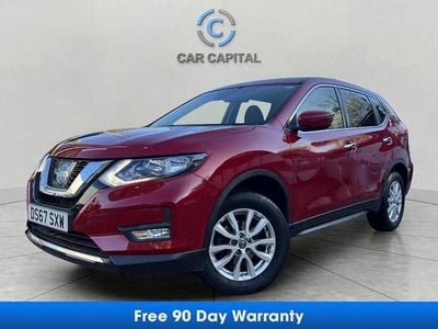 Red Used 2017 Nissan X-Trail Acenta SUV | £10,950 (Fair price)
