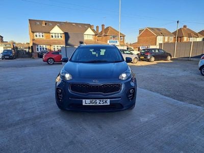 Begagnad Kia Sportage 2016 Silver SUV