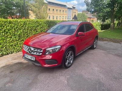 Used Mercedes GLA200 AMG line 136 HP (100 kW) 2017 Red SUV