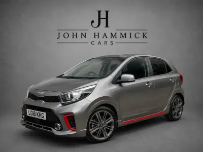 Used Kia Picanto GT-Line S 83 HP (61 kW) 2018 Silver Hatchback
