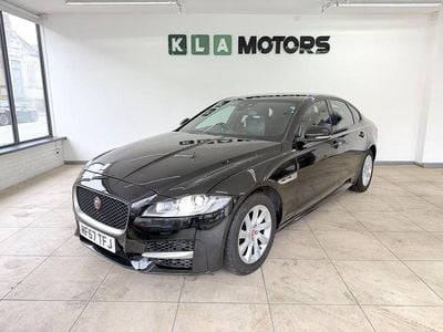 Used Jaguar XF R-Sport 163 HP (119 kW) 2018 Black Sedan