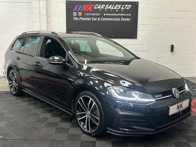 Second-hand VW Golf VII GTD 184 CP (135 kW) 2018 Negru Break