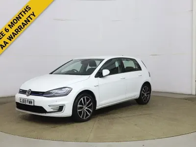 Used VW e-Golf 99 kW (135 HP) 2019 White Hatchback