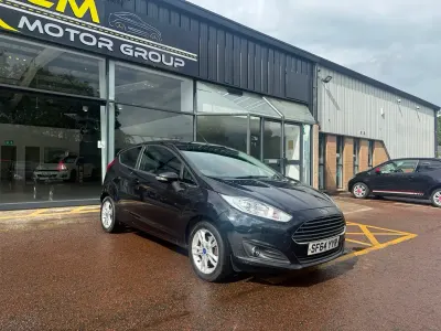 Used Ford Fiesta Zetec 82 HP (60 kW) 2014 Black Hatchback
