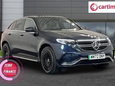 Used Mercedes EQC400 AMG line 300 kW (408 HP) 2023 Blue SUV