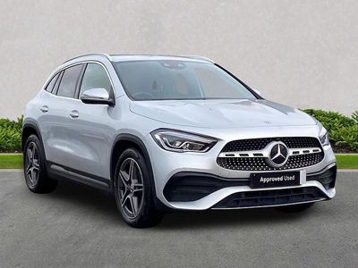 Silver Used 2021 Mercedes GLA200 AMG Line Premium SUV | £23,499 (Fair price)