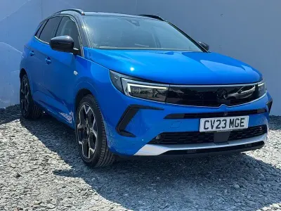 Used Vauxhall Grandland X Ultimate 130 HP (95 kW) 2023 Blue SUV