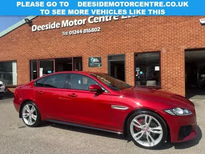 Used Jaguar XF S 300 HP (220 kW) 2015 Red Sedan