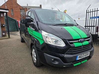 Used Ford Transit Custom Limited 155 HP (114 kW) 2013 Black Van