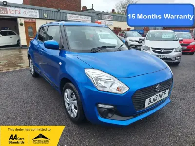 Używany Suzuki Swift SZ3 90 KM (66 kW) 2018 Niebieski Hatchback