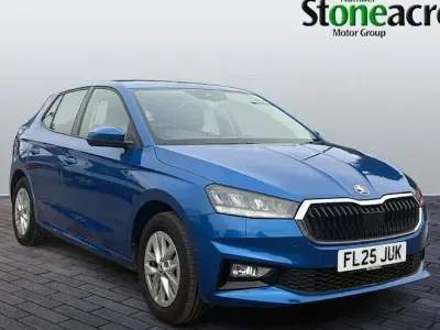 Used Skoda Fabia SE 80 HP (58 kW) 2025 Blue Hatchback