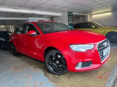 Used Audi A3 Sport 110 HP (80 kW) 2016 Red Sedan