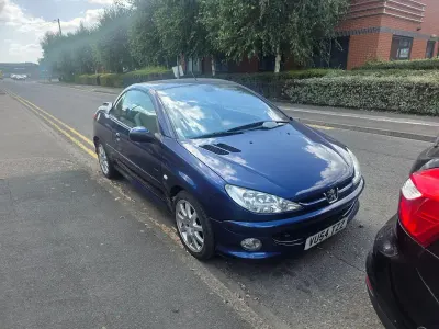 Used Peugeot 206 Allure 2004 Blue Cabriolet