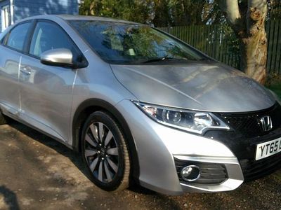 Used Honda Civic SE Plus 2015 Silver Hatchback