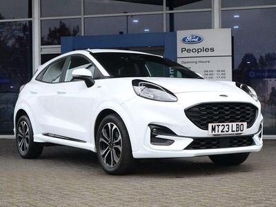White Used 2023 Ford Puma ST-Line Hatchback | £15,196 (Good price)