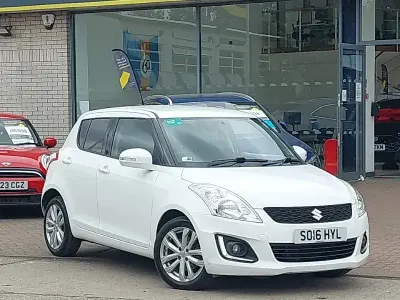 Used Suzuki Swift SZ4 94 HP (69 kW) 2016 White Hatchback