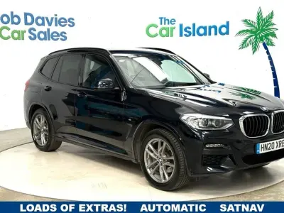 Used BMW X3 M Sport 190 HP (139 kW) 2020 Black SUV
