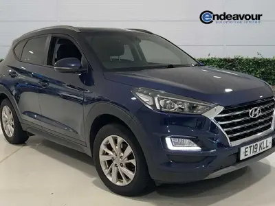 Used Hyundai Tucson SE 177 HP (130 kW) 2019 Blue SUV