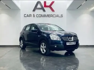 Używany Nissan Qashqai Tekna 110 KM (80 kW) 2009 Niebieski SUV
