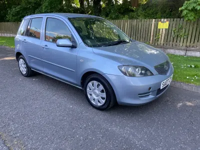 Used Mazda 2 68 HP (50 kW) 2007 Blue Hatchback
