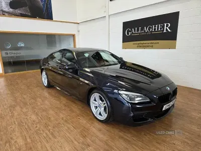 Begagnad BMW 640 M Sport 313 HK (230 kW) 2016 Svart Sportkupé