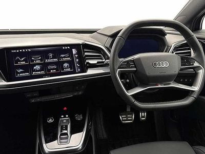 Used Audi Q4 e-tron Black Edition 150 kW (204 HP) 2025 Blue SUV
