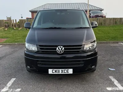Used VW T5 180 HP (132 kW) 2011 Black Van