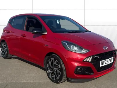 Used Hyundai i10 N Line 101 HP (74 kW) 2022 Red Hatchback