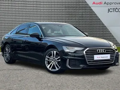 Used Audi A6 S-Line 200 HP (147 kW) 2023 Black Sedan