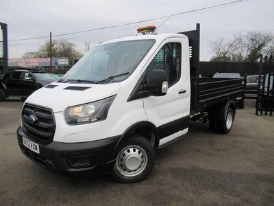 Used Ford Transit 130 HP (95 kW) 2022 White Cabriolet