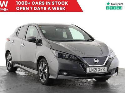 Used Nissan Leaf N-Connecta 110 kW (150 HP) 2021 Grey Hatchback